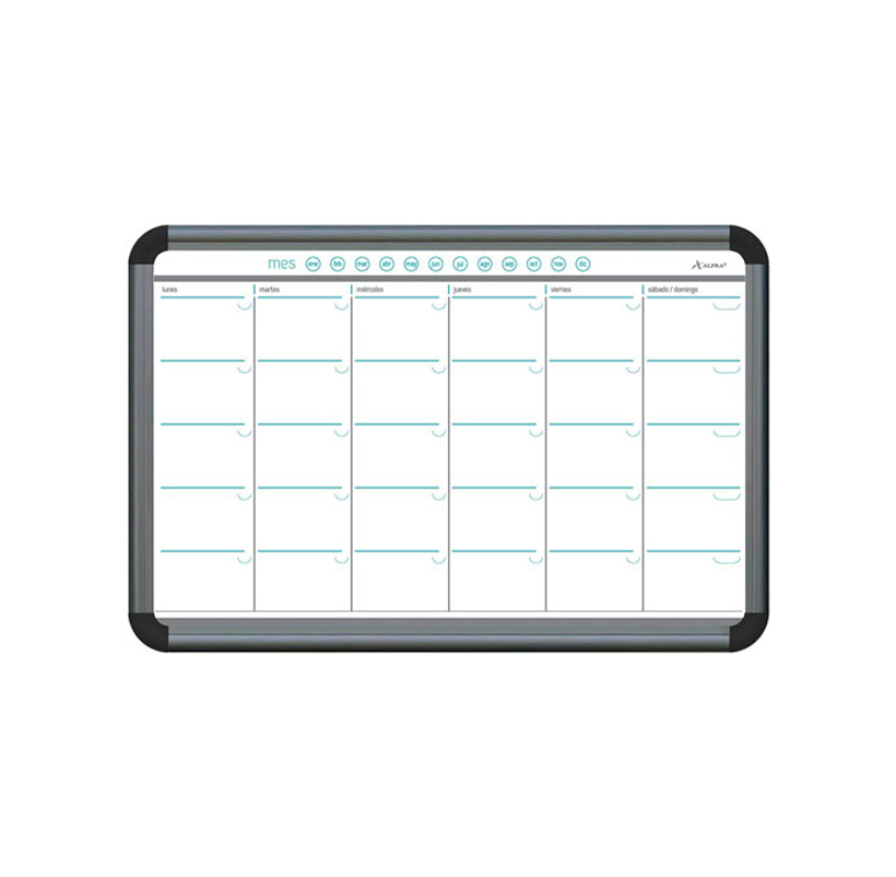 Pintarron Alfra Planeador Mensual Master Board 40X60