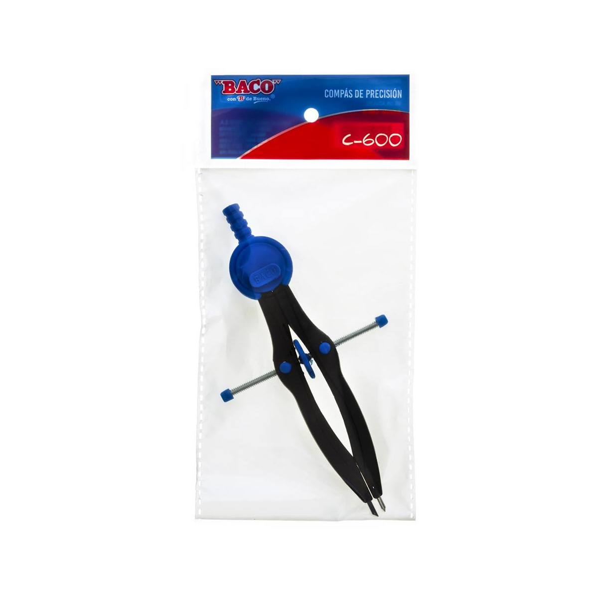 Compas Baco Precision Plastico C-600 Articulos Escolar Y Oficina