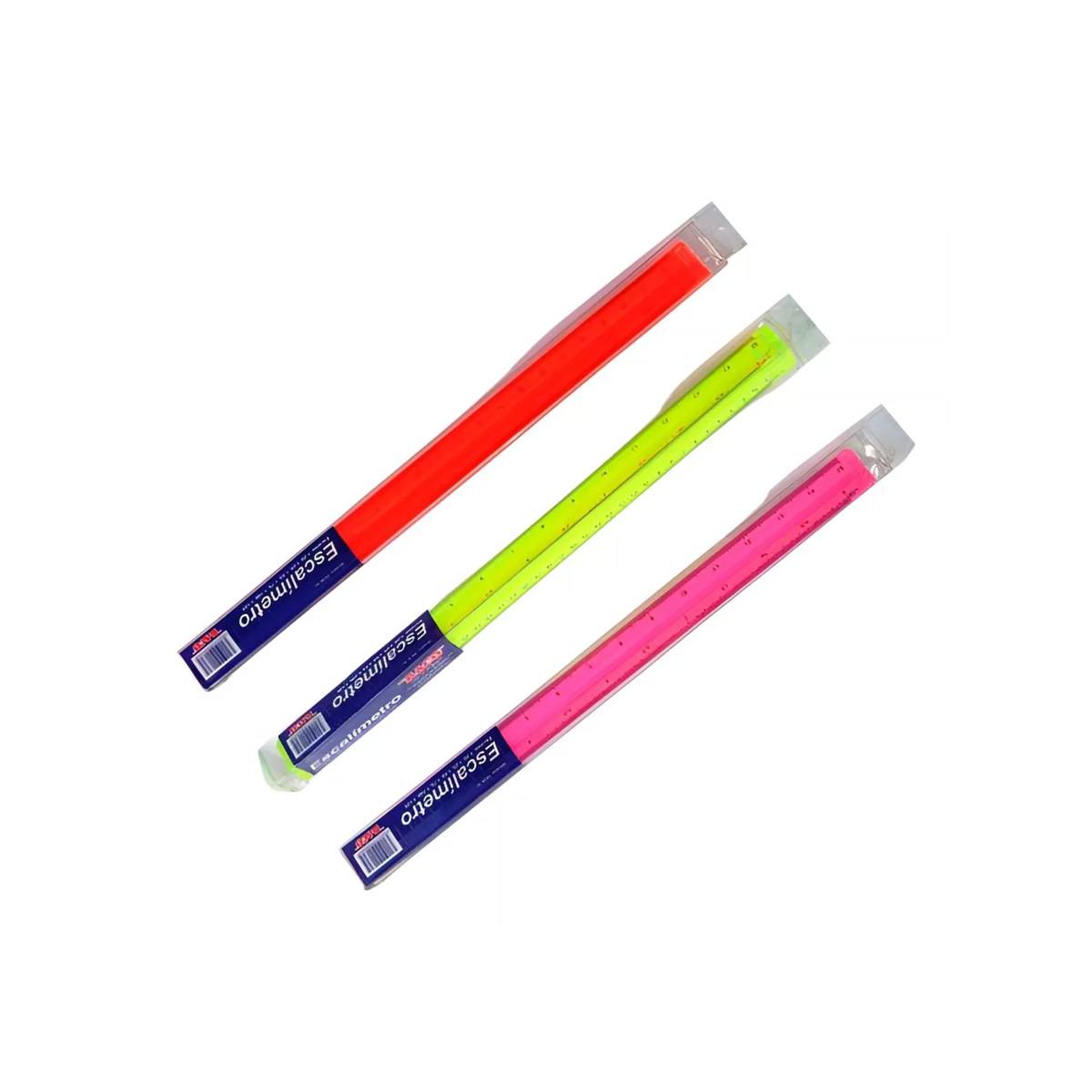 Escalimetro Baco 30Cms 6 Escalas Colores Surtidos