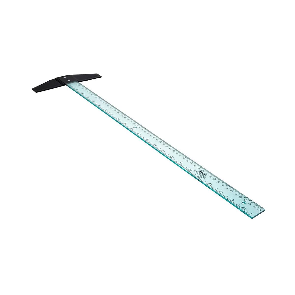 Regla Baco T Fija Escolar 60Cms C/Graduacion S/Bisel