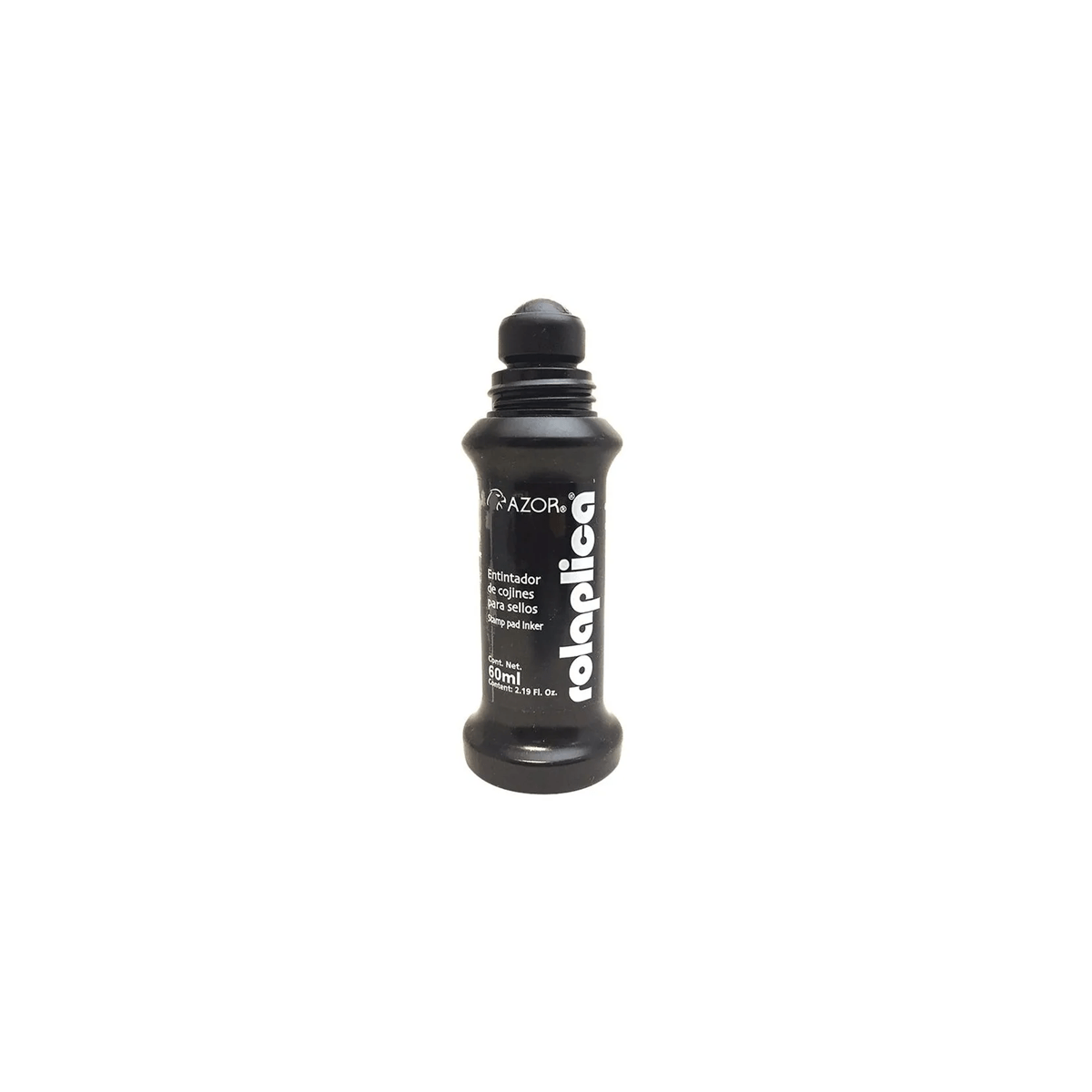 Tinta Rolaplica 587 Negro Sello 60Cc Articulos Escolar Y Oficina