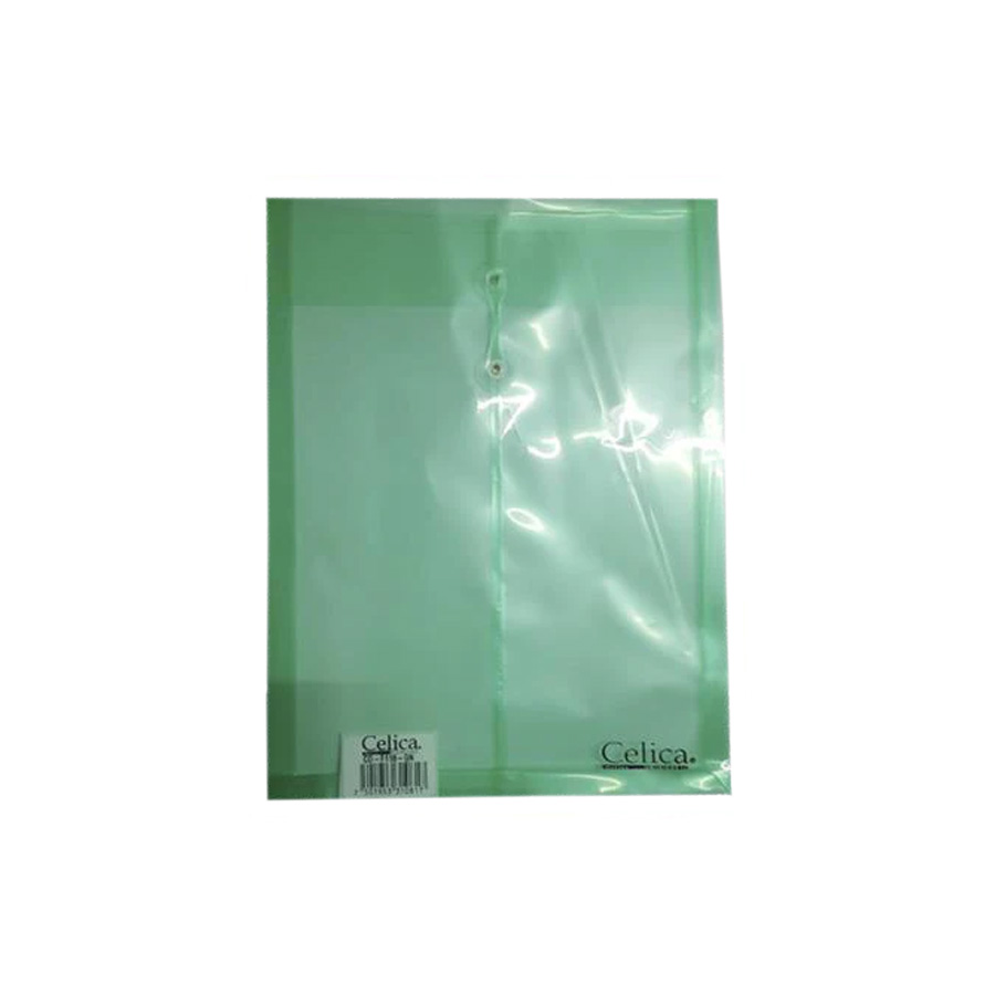 Sobre P/Documentos Celica T/Carta C/Hilo Verde C/12 Piezas