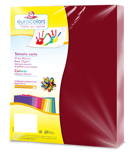 Papel Cortado Eurocolors Carta Vino C/100
