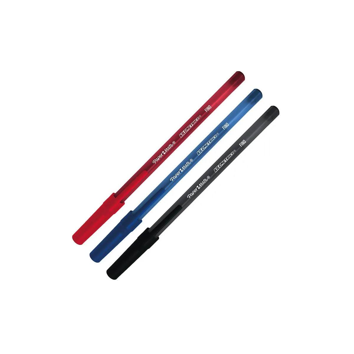 Bolígrafo Papermate Kilométrico Punta Fina 3 Piezas 2166764