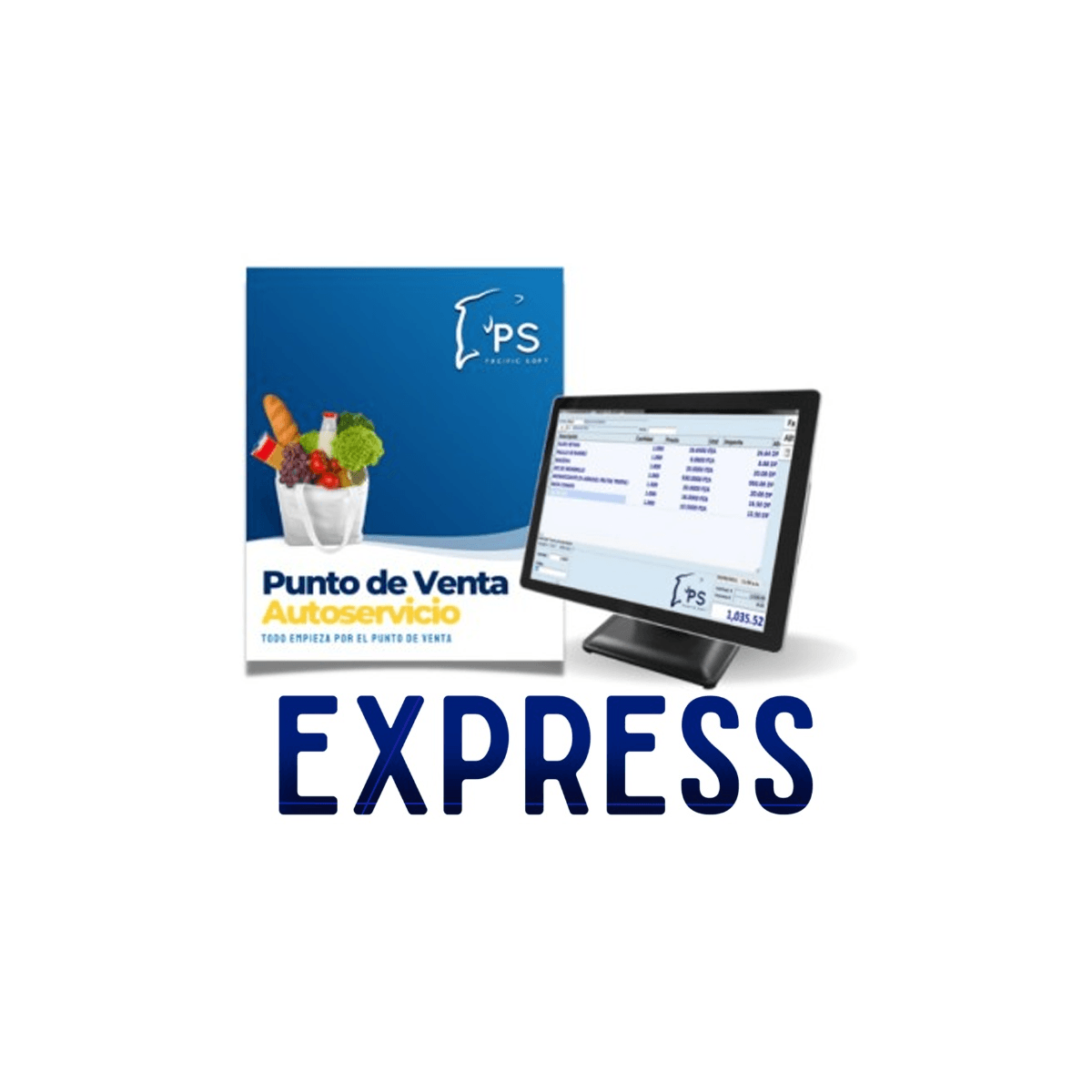 Punto De Venta Para Comercios Pacific Soft Kitpsf060