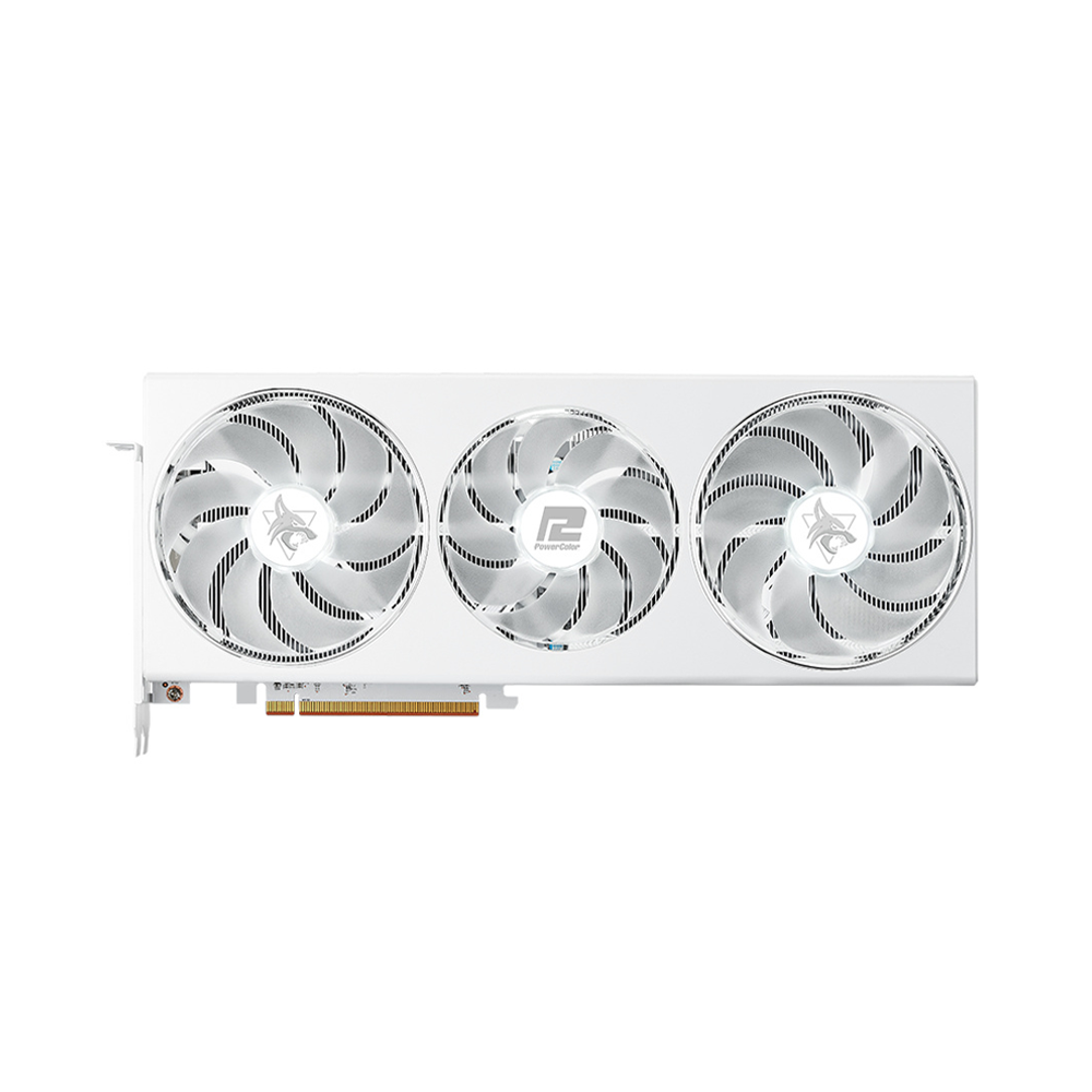 Tarjeta Grafica Powercolor Hellhound Spectral Amd Radeon Rx 7800Xt 16G Blanco Rx7800Xt16G-L/Oc/White