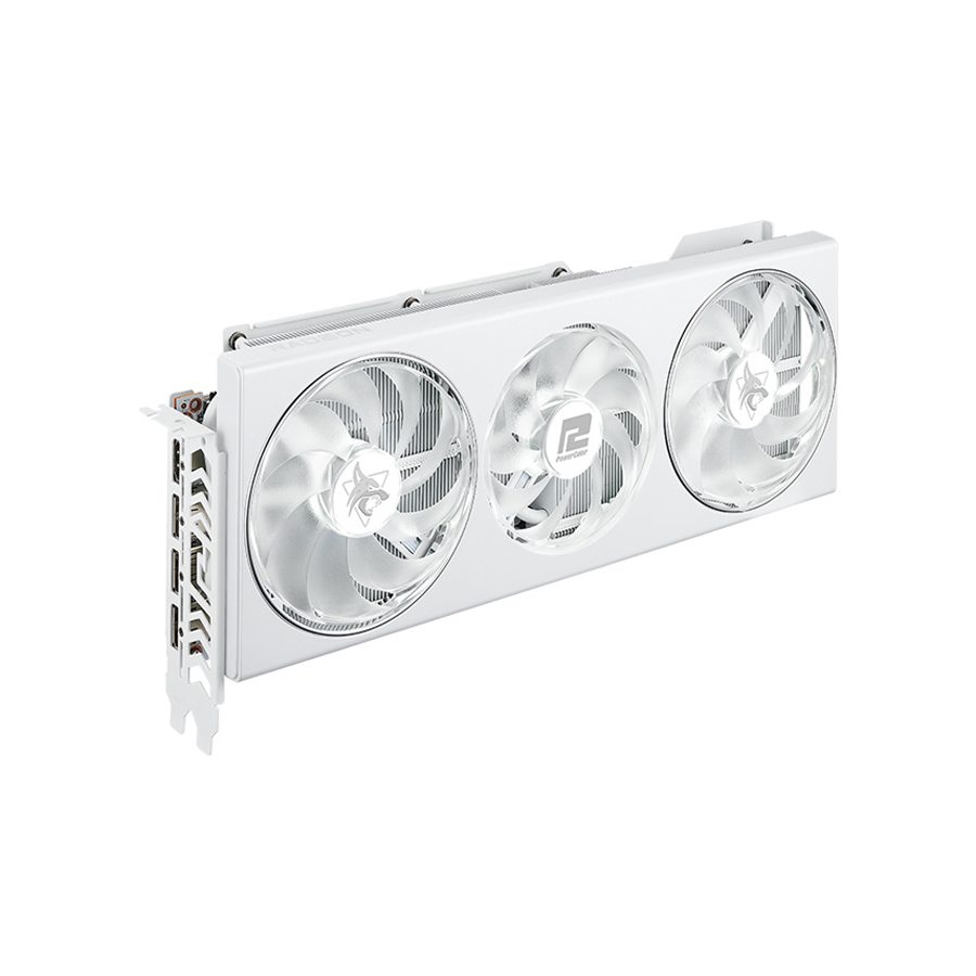Tarjeta Grafica Powercolor Hellhound Spectral Amd Radeon Rx 7800Xt 16G Blanco Rx7800Xt16G-L/Oc/White