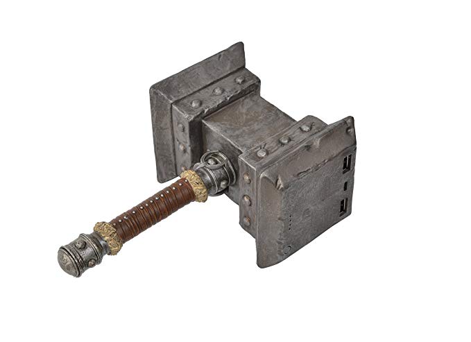 Power Bank Swordfish Warcraft - Doomhammer 13,400Mah Musb/Lightning