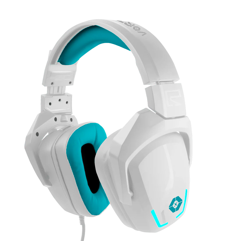 Diadema Gamer Vortred Cloud Pass 7.1 Alambrico Usb Blanco/Azul V-930433