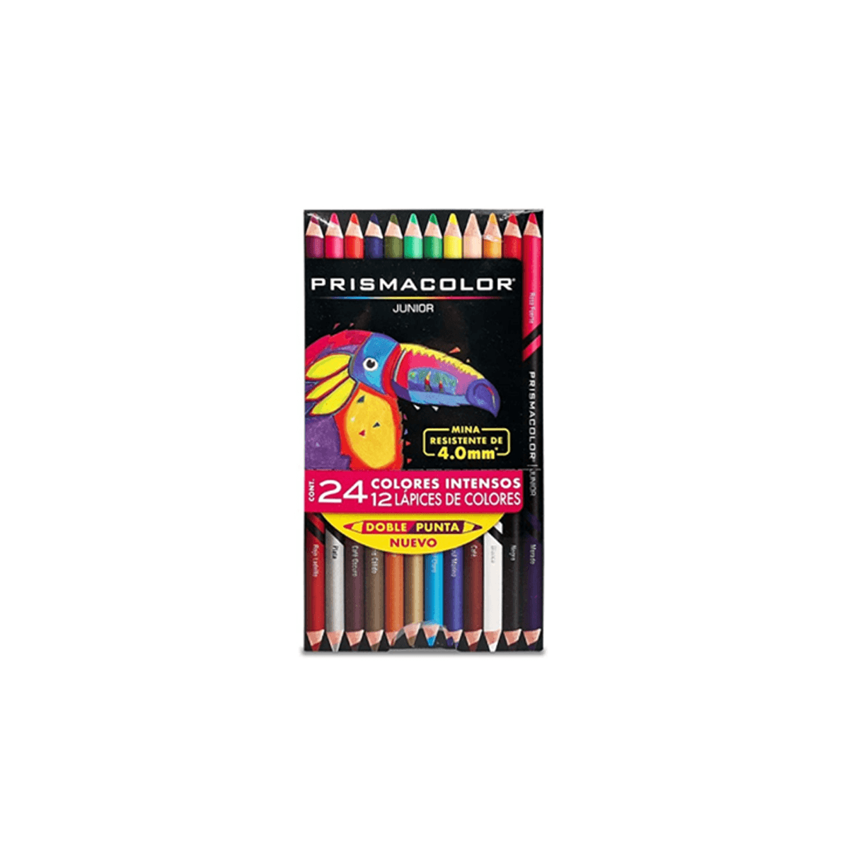 Lápices De Colores Prismacolor Junior Doble Punta 24 Piezas 2153015