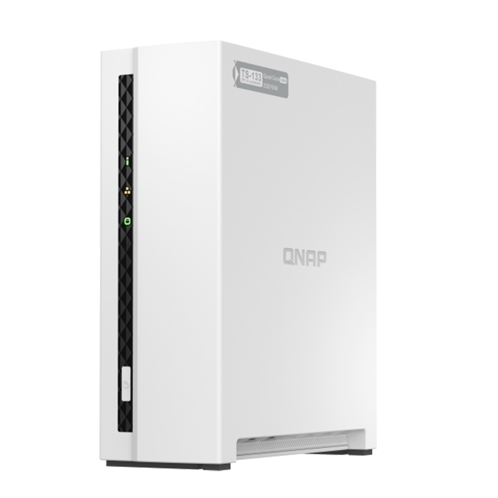 Nas Qnap Ts-133 Arm Cortex A55 1X Bahía Sata (No Incluye Discos) Blanco Ts-133-Us