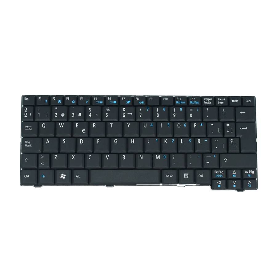 Teclado Laptop Tec314 Negro Gateway Nv55, Nv57, Acer Aspire V3