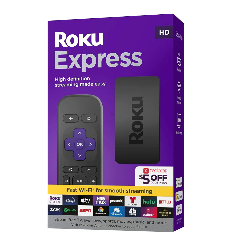 Tv Box Roku Express Hd Roku Os Wi-Fi Hdmi Negro 3960Rw