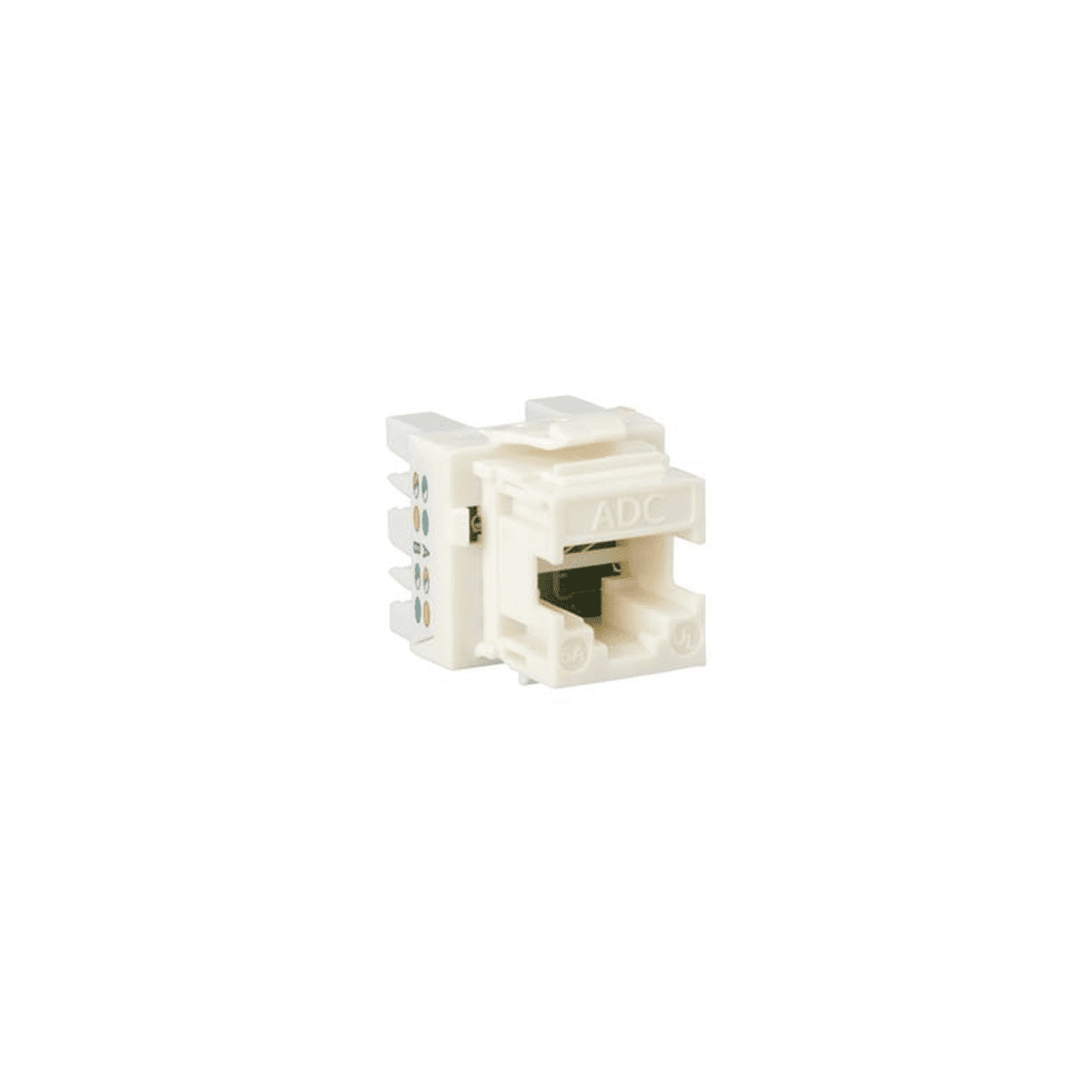 Jack Commscope Blanco Cat6A Tipo Keystone 6830 1 835-01