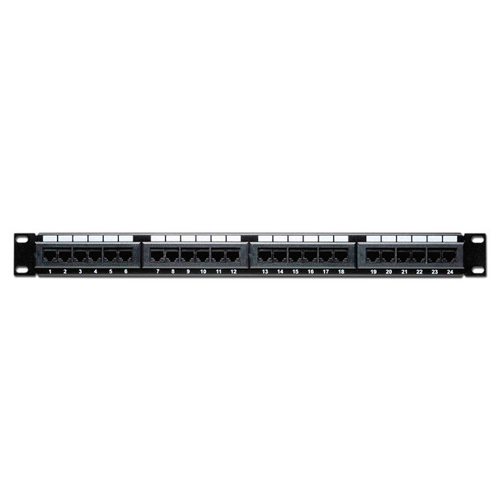 Patch Panel (Blank) Nitrotel 24 Puertos Metalico(Ntbp24Up) Vacio