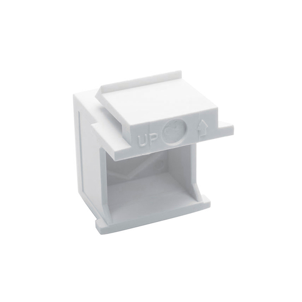 Inserto Ciego Nitrotel P/Patch Panel Ntkiblwh Bco Bolsa Con 10 Piezas