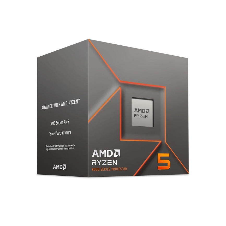 Procesador Amd Ryzen 5 8400F 6 Núcleos 4.2Ghz Am5 16Mb Caché 100-100001591Box
