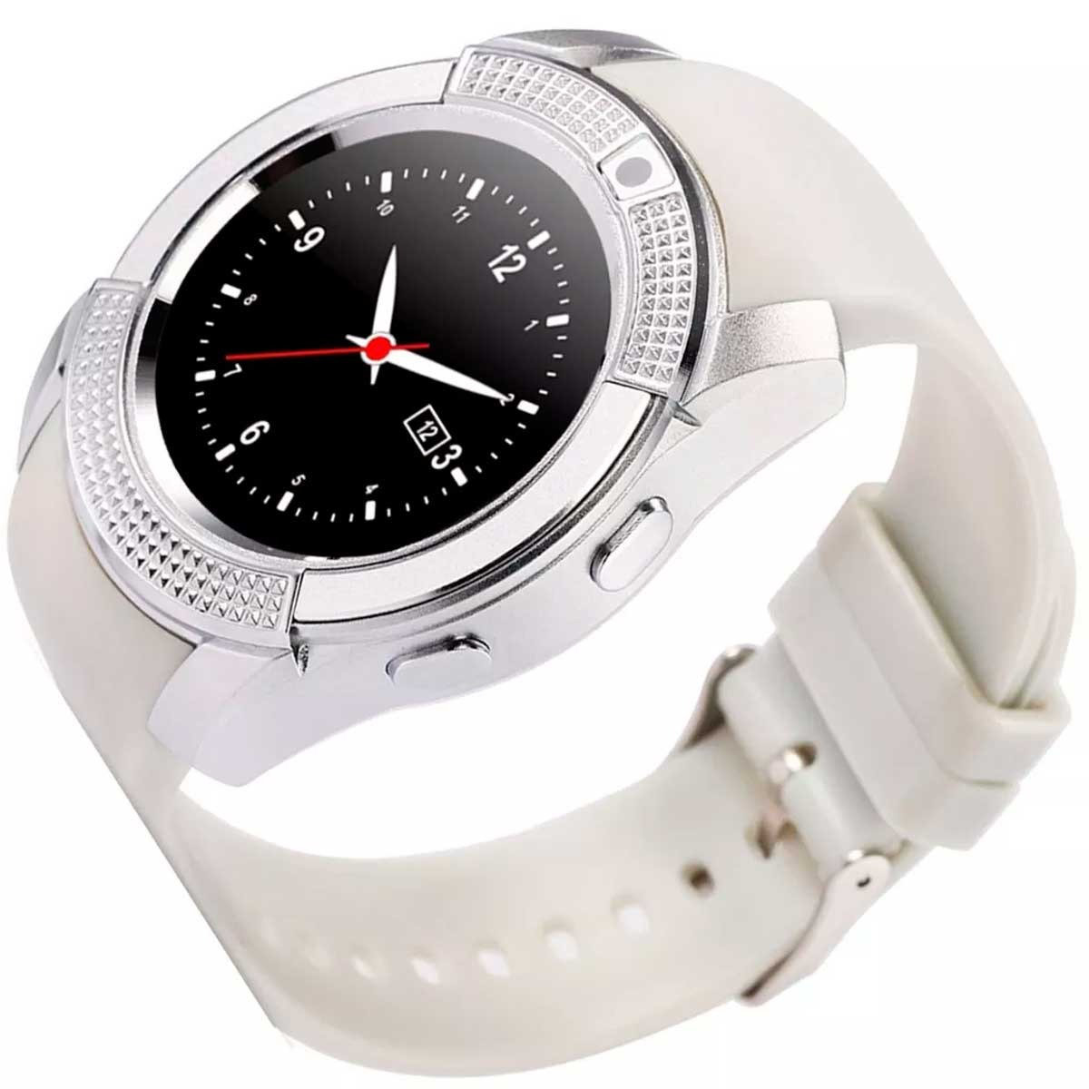 Smartwatch Stylos Sw002 Bluetooth Andr/Ios Ips 1.22" 0.3Mpx Blanco