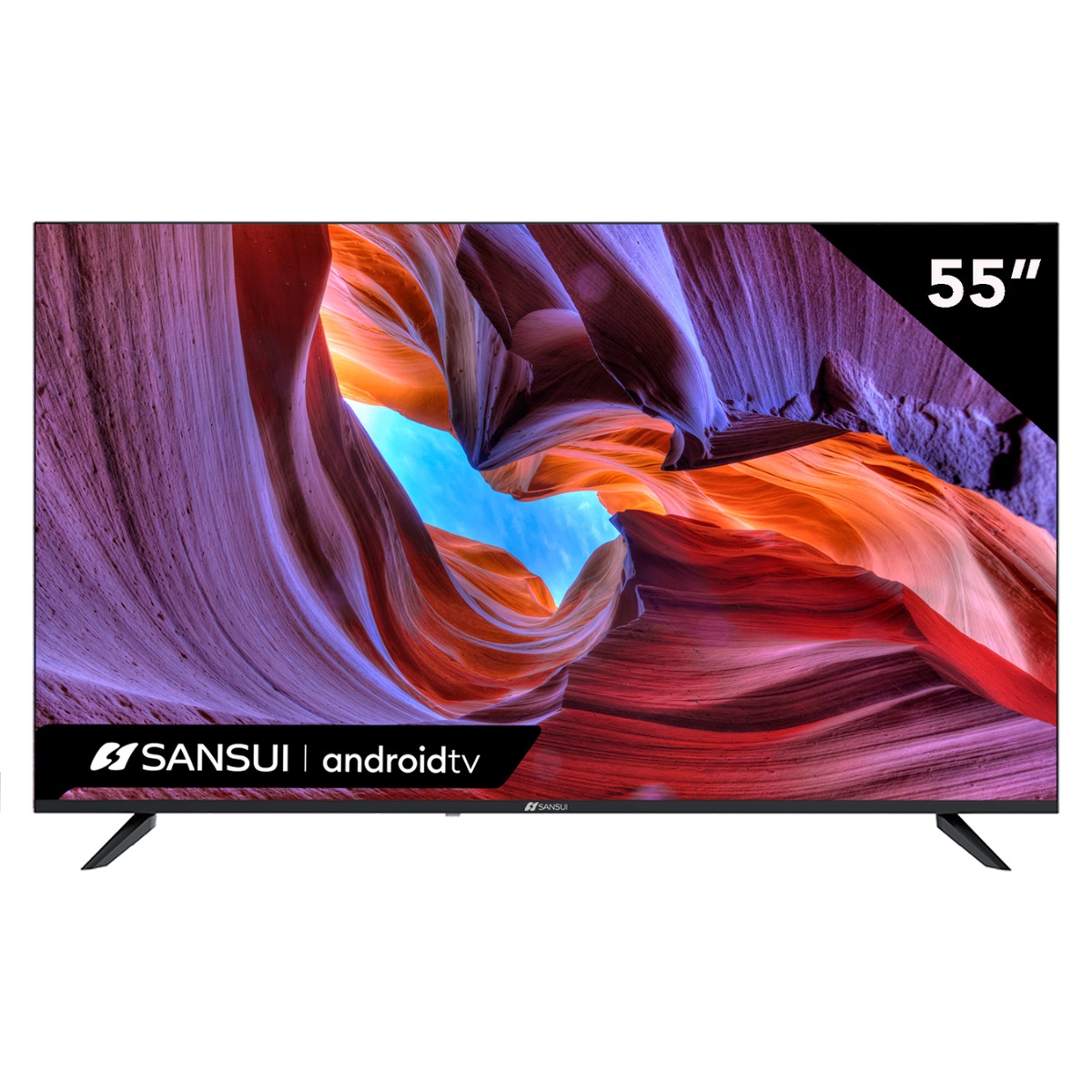 Smart Tv Sansui 55 Pulgadas Ultra Hd 4K Widescreen Android Hdmi Usb Negro Smx55V1Au