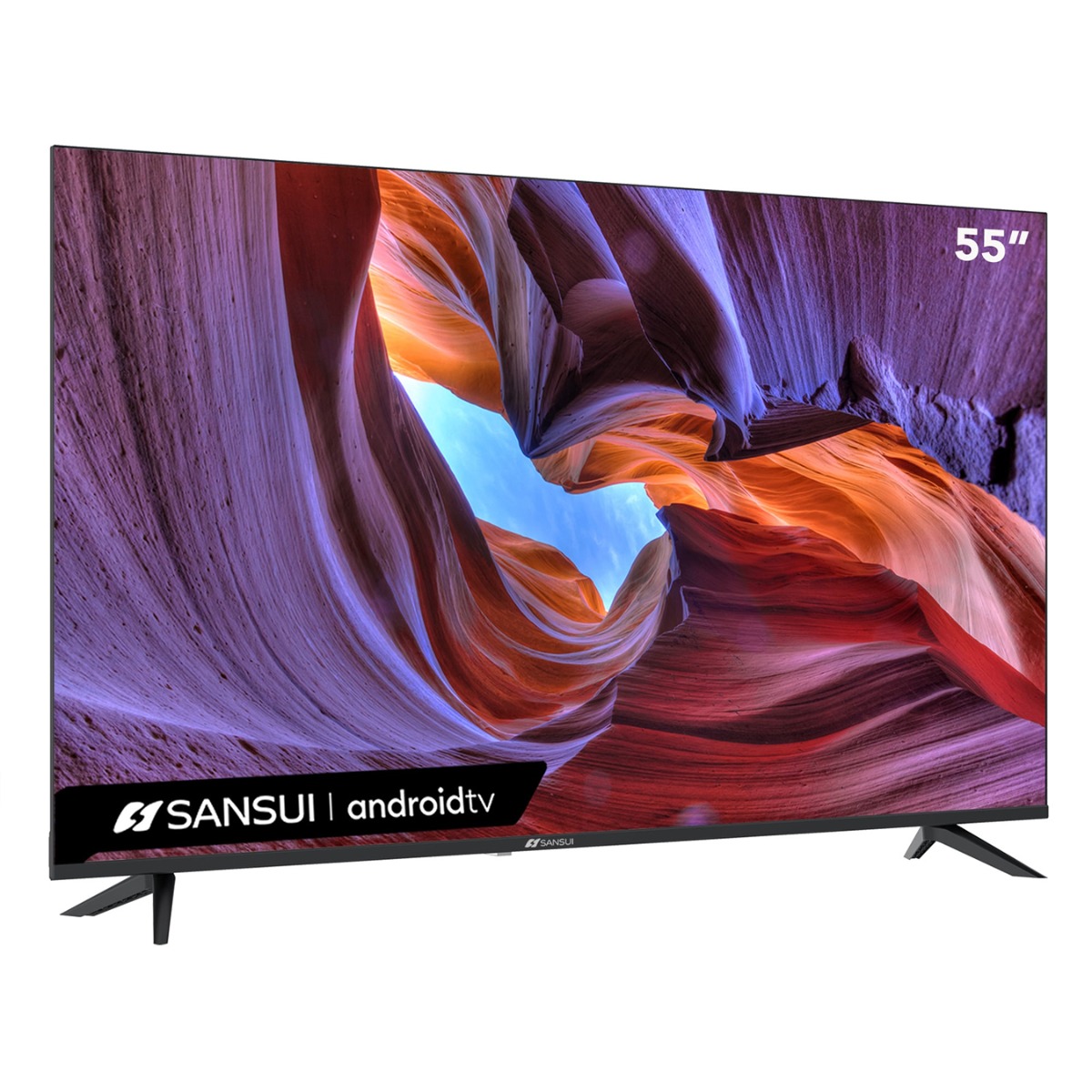 Smart Tv Sansui 55 Pulgadas Ultra Hd 4K Widescreen Android Hdmi Usb Negro Smx55V1Au