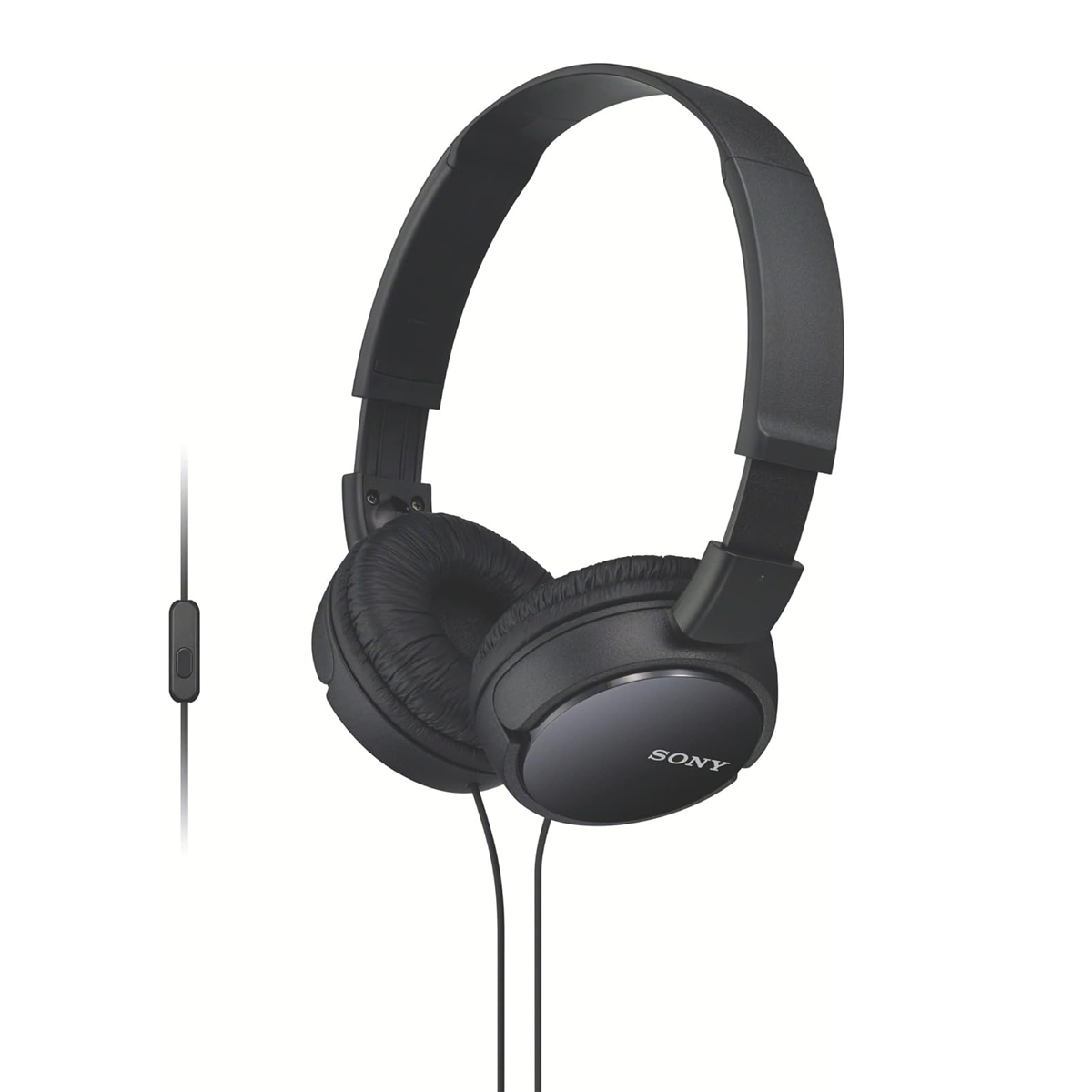 Audífonos De Diadema Sony Mdr-Zx110Pcuc Plegables Y Giratorios Negro Mdr-Zx110Ap