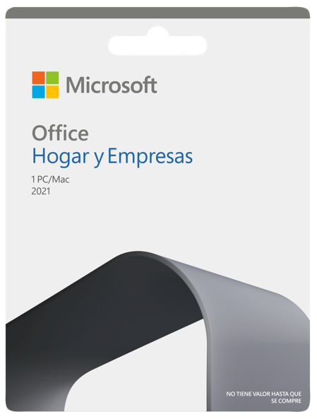 Microsoft Office Hogar Y Empresas 2021 Win/Mac Digital Esd T5D-03487