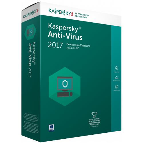 Antivirus Kaspersky 1 Usuario 1 Año Tmks-167
