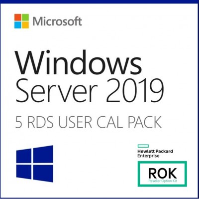 Licenciamiento Microsoft Windows Server 2019 Hp P11073-Dn1 5 Lic