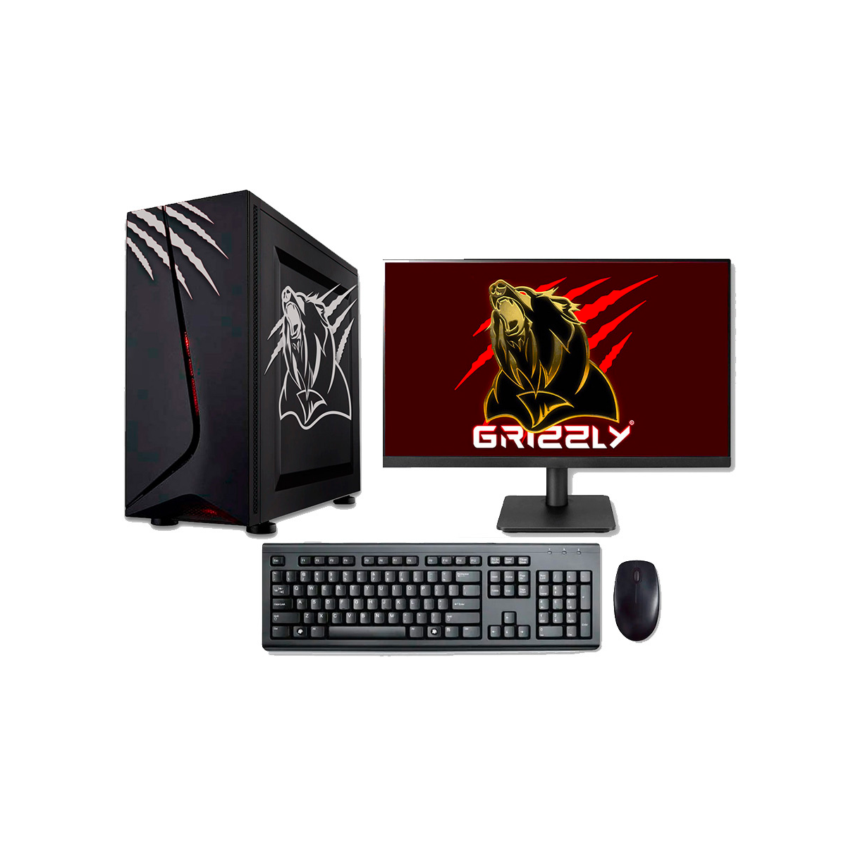 Pc Gamer Supergamer Grizzly Draco Amd Ryzen 5 5600G 16Gb 500Gb Ssd Windows 11 Trial 662987041270