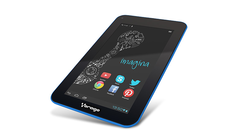 Tablet Vorago Pad-7 7" Android4.4 Quadcore Ram512Mb 8Gb Dual Cam Rojo