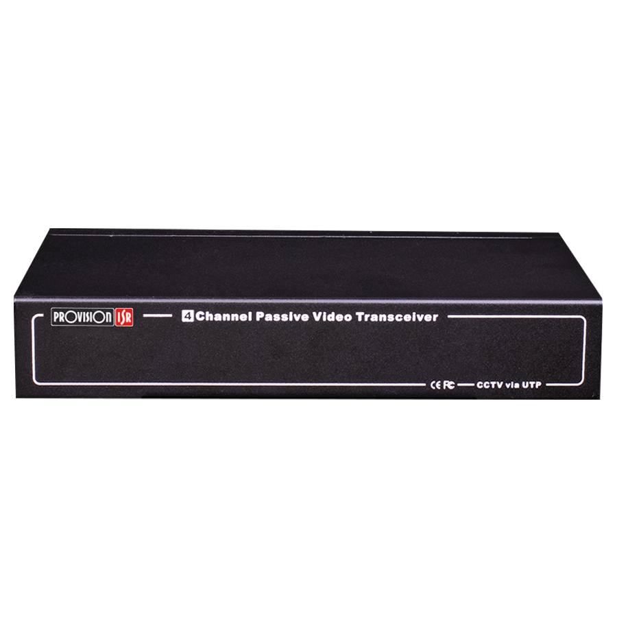 Transceptor De 4Ch Video Balun Soporta 4 En 1 4Mp Ptr-401V-Hd