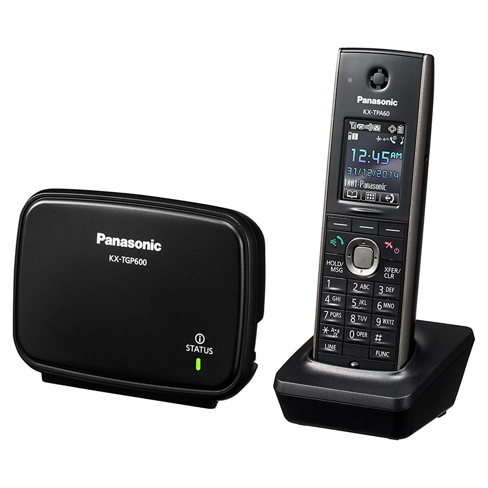 Telefono Ip Inalambrico Panasonic Kx-Tgp600B Negro