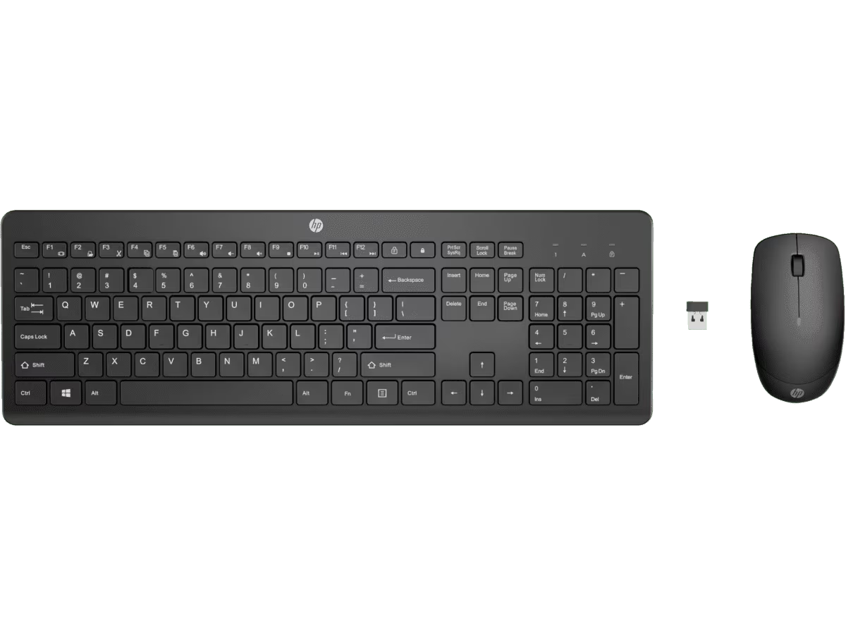 Kit De Teclado Y Mouse Hp 235 Inalámbrico 1Y4D0Ut#Abm