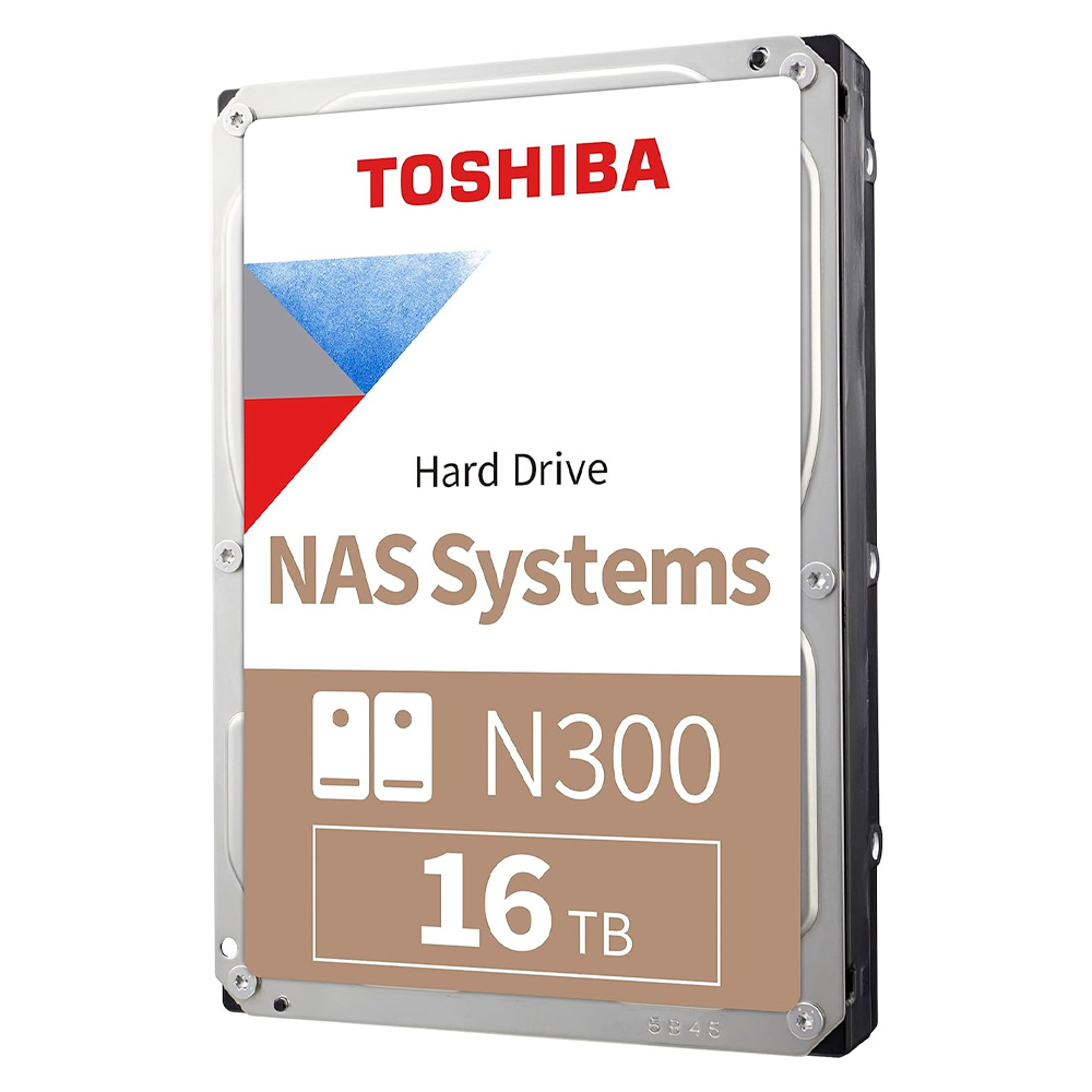 Disco Duro Toshiba N300 3.5" 16Tb Sata Para Nas Hdwg51Gxzsta