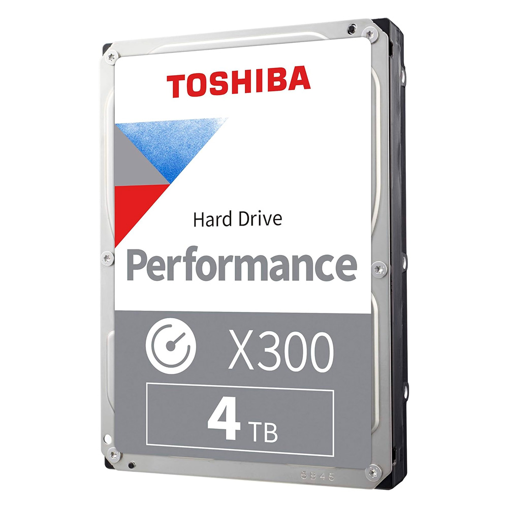 Disco Duro Toshiba 4Tb X300 Performance 3.5” 7200Rpm 256Mb Hdwr740Xzsta