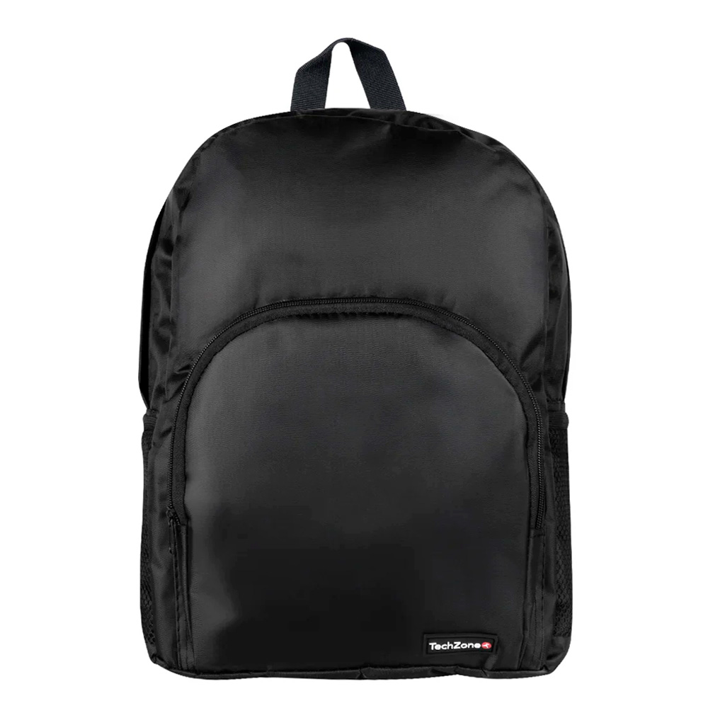 Mochila Techzone Tzlbp02 Basic Porta Laptop 15.6" Negro