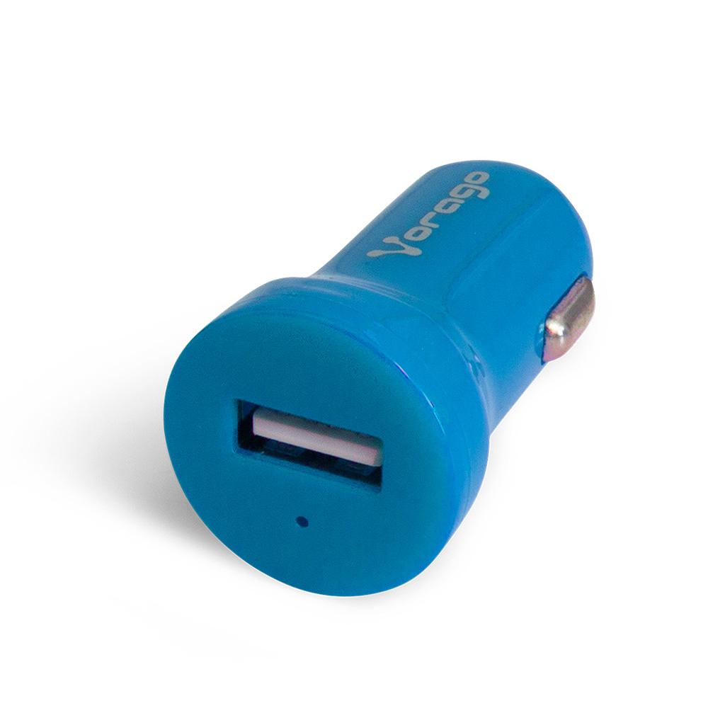Cargador De Auto Vorago Au-101 5V 1X Usb 2.0 Azul Ac-355883-4