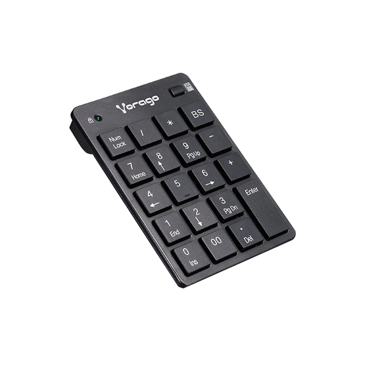 Teclado Numerico Vorago Kb-105 Alámbrico Usb Negro Ac-449585-3
