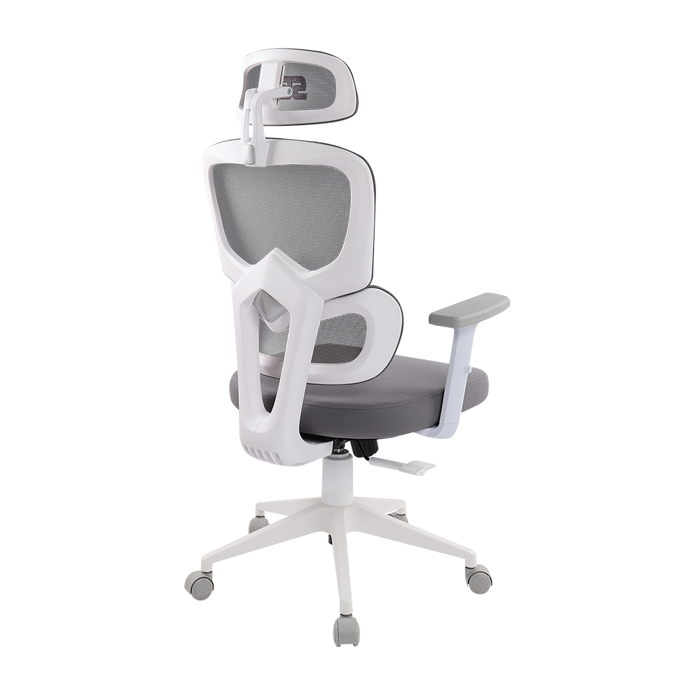 Silla Gamer Vorago Start The Game Cgm-400-Wh Malla Transpirable Respaldo Reclinable Max 150Kg Blanco