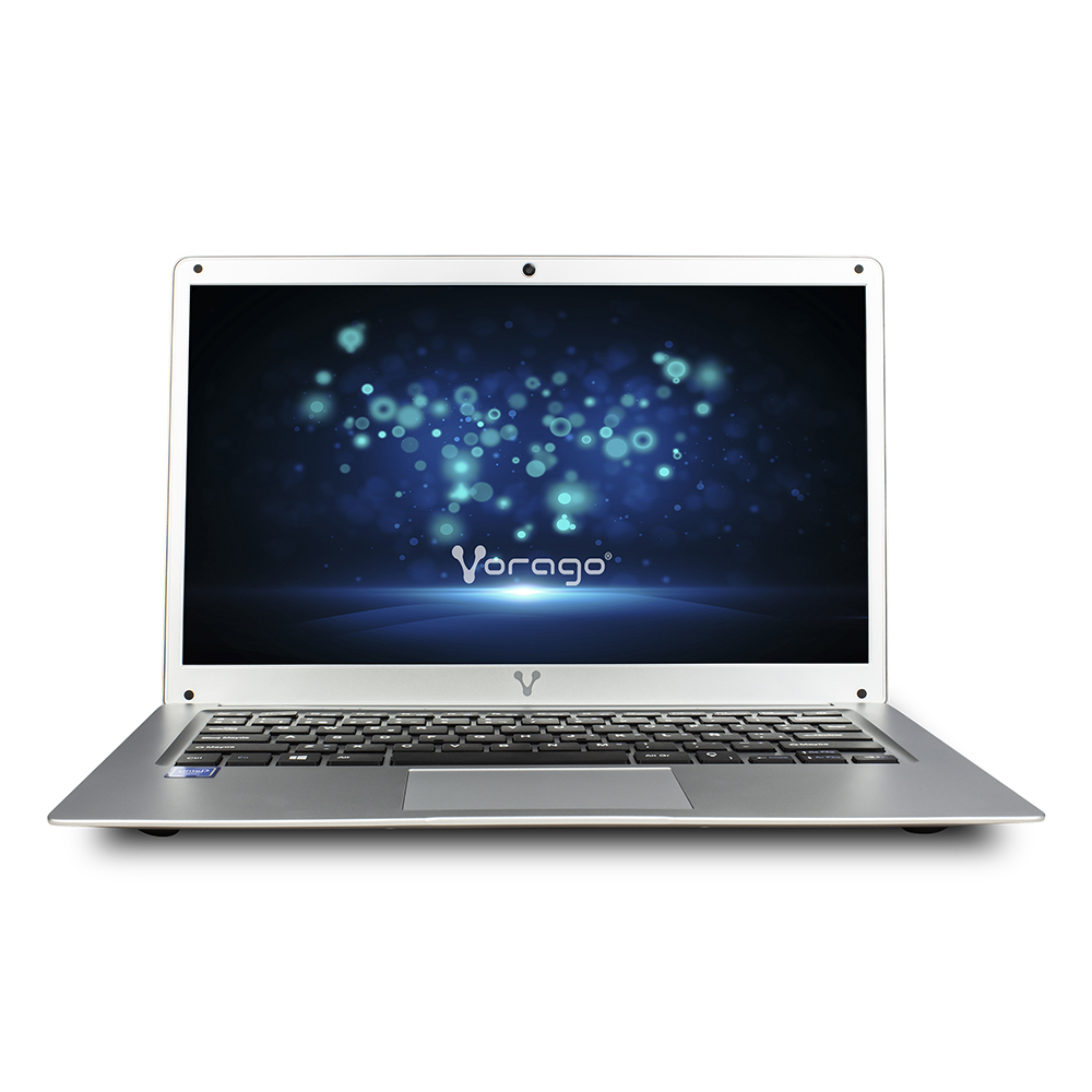 Laptop Vorago Alpha Plus V2 Intel Celeron 14" 4Gb 64Gb+500Gb + Lentes Anti Blue Azul + Audifonos