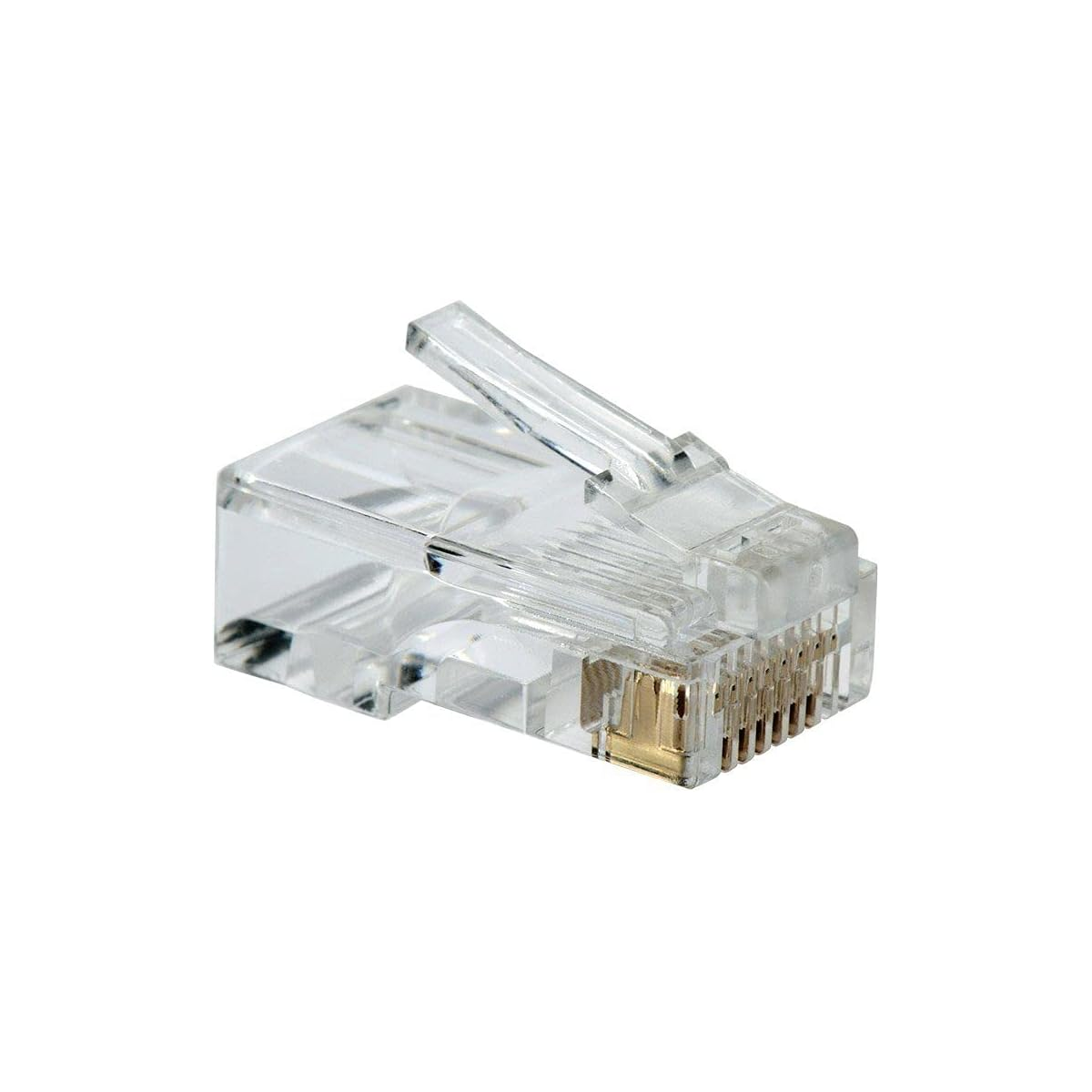 Plug X-Case Rj-45 Cat5E Bolsa Con 100 Piezas Transparente Acccable27