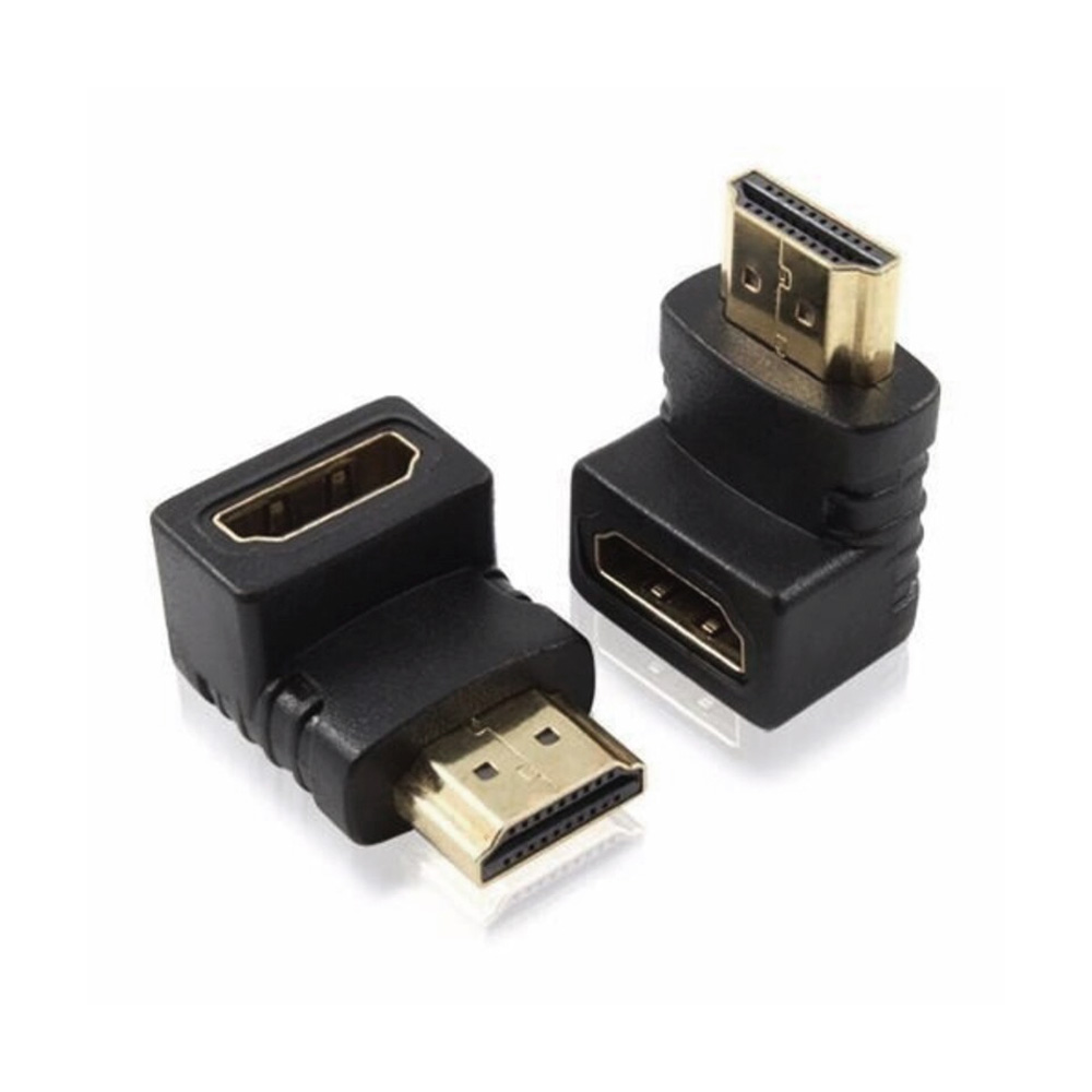 Adaptador X-Case Hdmi A Hembra A Macho 90 Grado Negro Acccahdmo6
