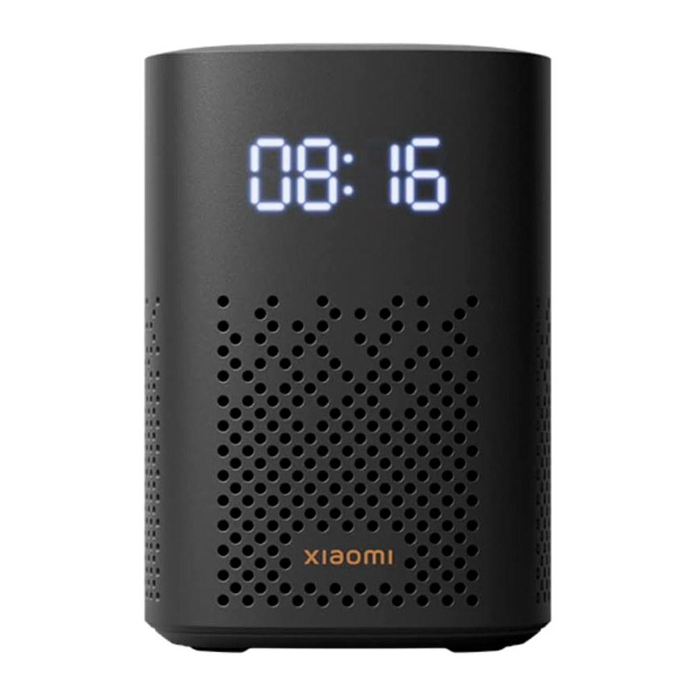 Bocina Inteligente Xiaomi Smart Speaker Pantalla Reloj Led Control Ir Asistente Google Negro 35511