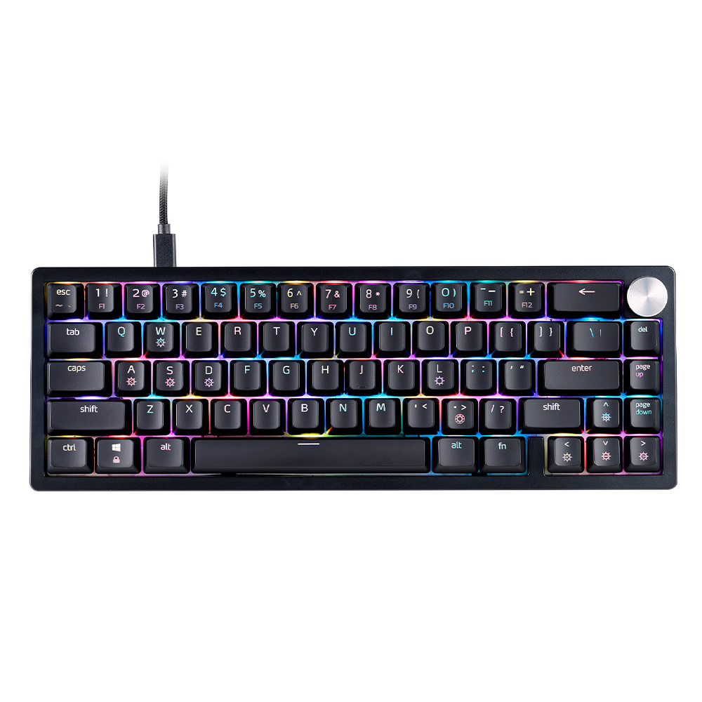 Teclado Mecánico Gamer Xpg Sorcerer Mini Rgb Switch Xpg Red Alámbrico Usb-C Sorcerer Minird-Bkces