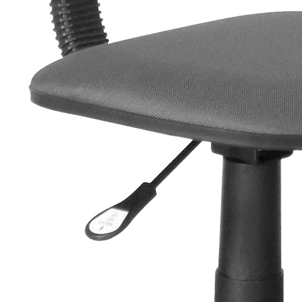 Silla De Oficina Xtech Qzy-G2B Acolchonada De Tela Con Respaldo Negro/Gris Am160Gen96