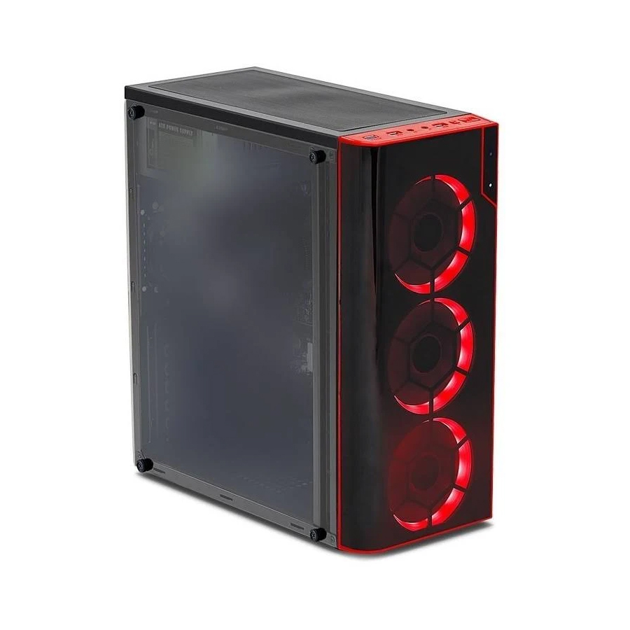 Computadora Yeyian Naga Amd Ryzen 5 5600G 8Gb 480Gb Ssd Windows 11 Prueba Negro Ypa-Naga04-01C