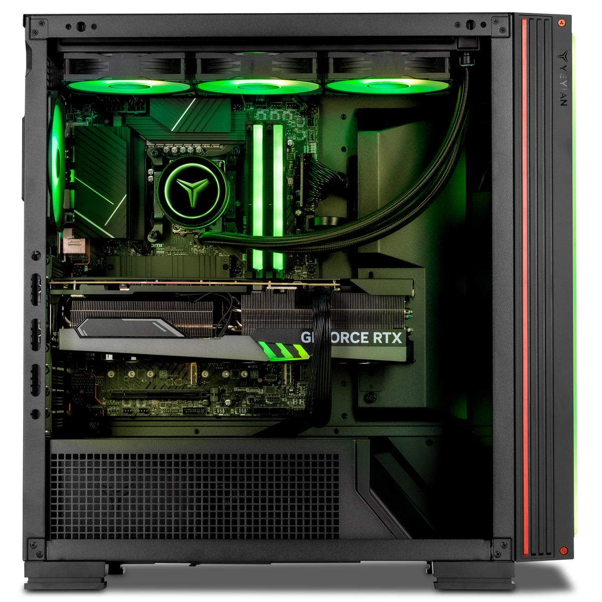Pc Gamer Yeyian Mirage X Rtx 5090 Ryzen 9 9900X 64Gb Ddr5 2Tb Nvme Ypa-Mx990Xd-5902M