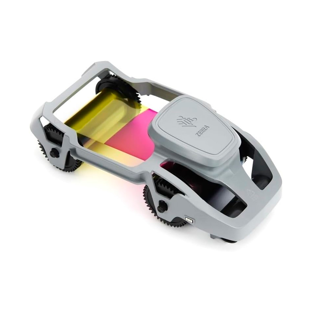 Cinta Ribbon Zebra 800300-250La Impresoras Zc100 - Zc300 200 Imágenes Color Ymcko 800300-250La