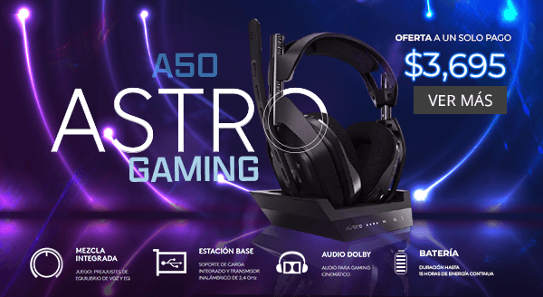 Audífonos Inalámbricos Astro Gaming A50