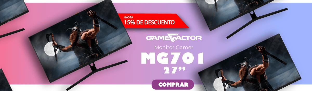 Monitor gamer mg701 27"